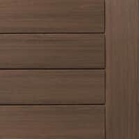 DIY Decking Materials TimberTech English Walnut Vintage Collection AZEK Decking Board Close Up Content