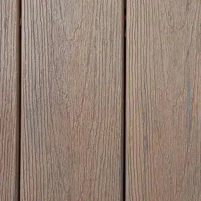 Deck boards with a realistic brown hue.