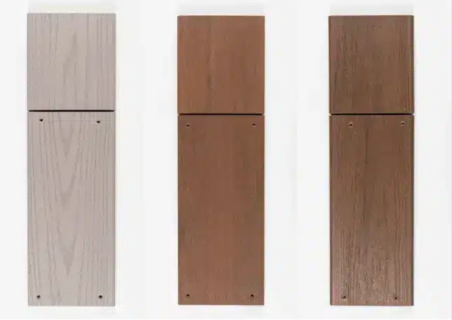 TimberTech Advanced PVC all weather decking shows no fade after 6 months weathering.
